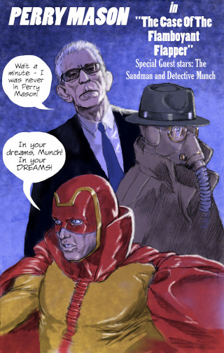 Illustration for article titled What If Law & Order's Detective Munch Partnered Up With A Superhero?